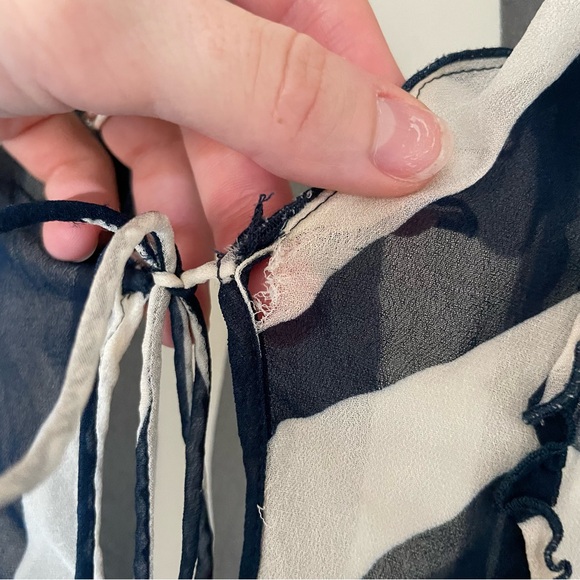 Rat & Boa Annika Zebra Print Mini Dress Medium - Picture 8 of 11